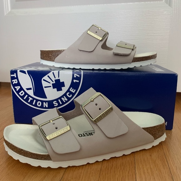 Birkenstock Shoes - NEW Birkenstock Arizona Nubuck Leather Sandals